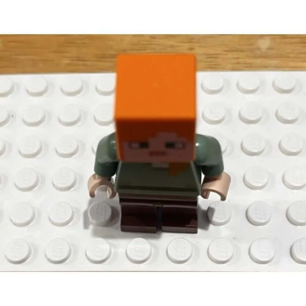 Lego Minifigure Alex  Minecraft